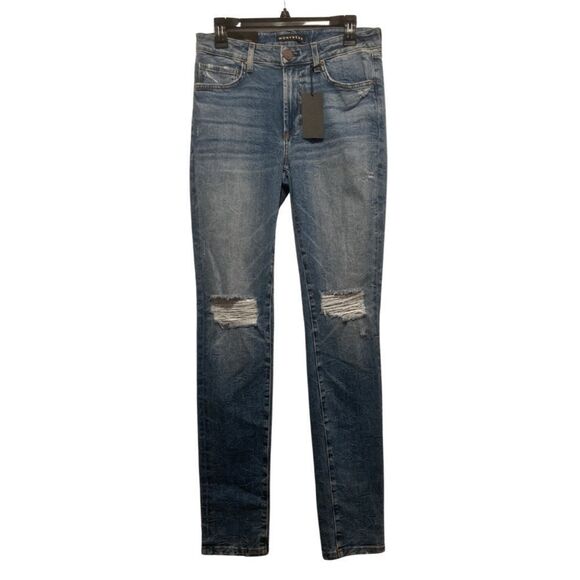 Monfrère Greyson Distressed Sicily Skinny Jeans - Picture 4 of 11
